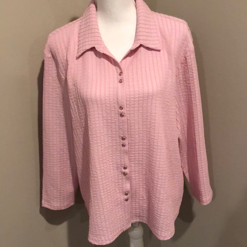 Top Ligne snap button blouse